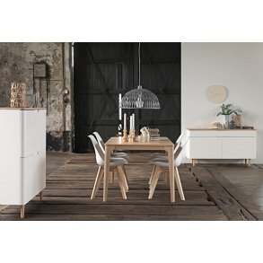 Dash Skrivebord, hvid højtrykslaminat, fire størrelser Dash Skrivebord, hvid højtrykslaminat, fire størrelser